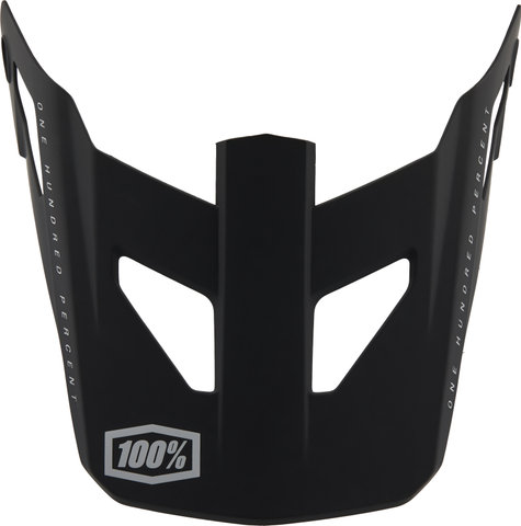 100% Visière pour Casque Status - black