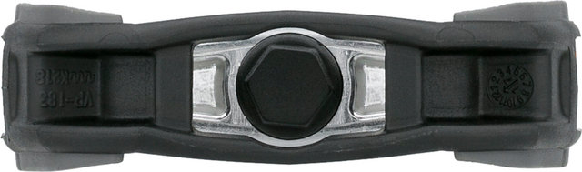 CONTEC CPI-036 Plattformpedale - silber-schwarz