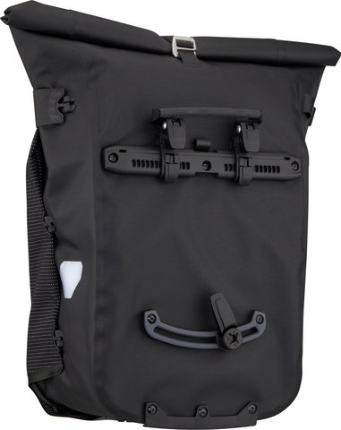 ORTLIEB Vario High-Vis QL2.1 Rucksack-Fahrradtasche Hybrid - black reflective/26000 ml