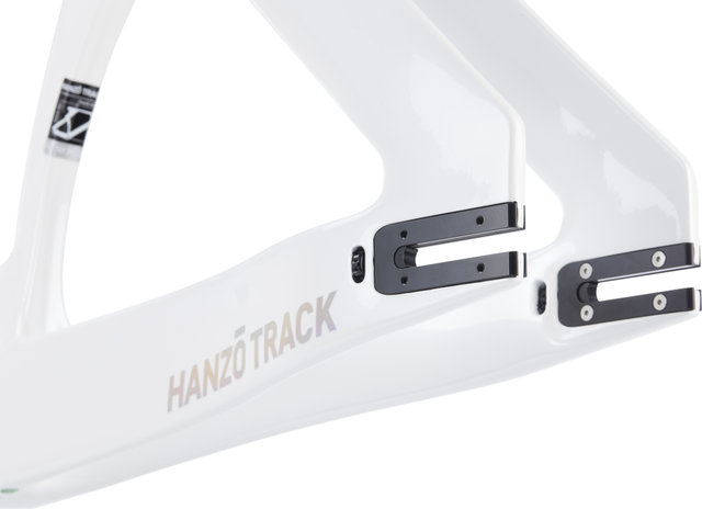 Factor Hanzo Track Rahmenkit mit Zero Track Laufradsatz - white/M/L/46 mm