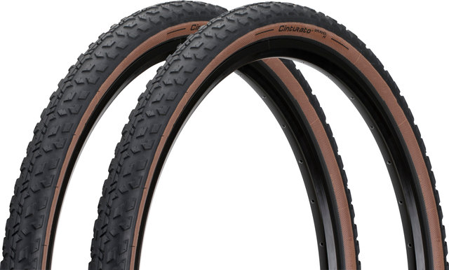 Pirelli Set de 2 Pneus Souples Cinturato Gravel Mixed Terrain Classic TLR 28" - noir-para/28 /45 /45-622