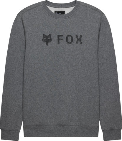Fox Head Absolute Fleece Crew Sweatshirt - heather graphite | S