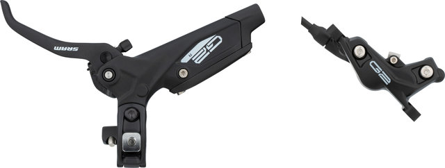 SRAM Set de Freins à Disque av+arr G2 R - diffusion black anodized/Ensemble/Flip-Flop (non spécifique au côté)