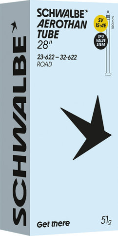 Schwalbe Schlauch 15-AE Aerothan für 28" - universal | 23-622 bis 32-622 | SV | 100 mm