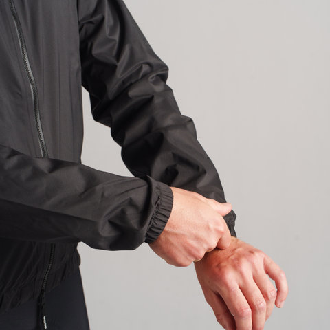 GripGrab RIDE chaqueta impermeable ligera de lluvia - black/M