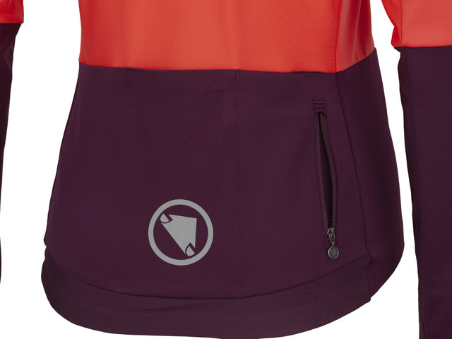 Endura FS260 Jetstream L/S Women's Jersey - aubergine/S