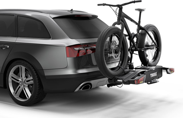 Thule EasyFold XT 2 Fahrradträger für Anhängerkupplung - black-aluminium