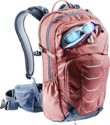 deuter Mochila con protección integrada Attack 20 - redwood-marine/20000 