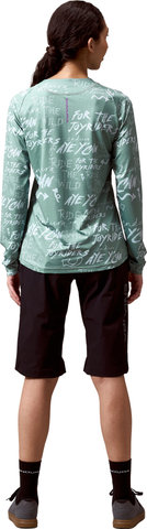 Endura Maillot Singletrack Print L/S pour Dames - sage green | M