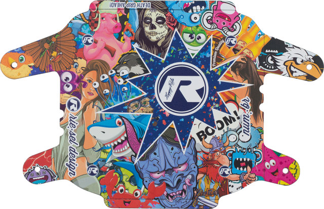 rie:sel num:br Race Number Holder - stickerbomb