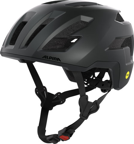 Alpina Taunus Gravel MIPS Helm - black matt | 52 - 56 cm