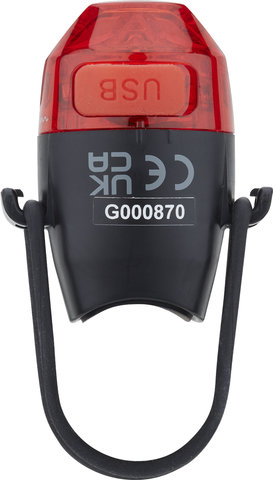 CATEYE Nano G LED Rear Light - StVZO Approved - black-red