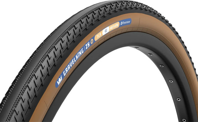 Panaracer GravelKing ZX+ 28" folding tire - brown | 28 | 50-622 | 50 mm