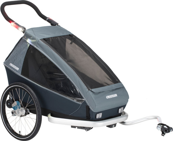 Croozer Remolque para niños Kid Vaaya 1 - graphite blue/20"
