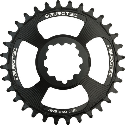 Burgtec 6 mm Offset Thick Thin Kettenblatt für SRAM 3-Bolt - burgtec black/32