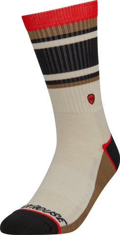 Fasthouse Boardwalk Performance Crew Socks - cream/43 - 46