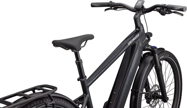 Specialized Turbo Vado 4.0 27,5" E-Trekking-Bike - gloss castblack-satin silver reflective/170,0 mm/44 mm/27,5" (650B)/S