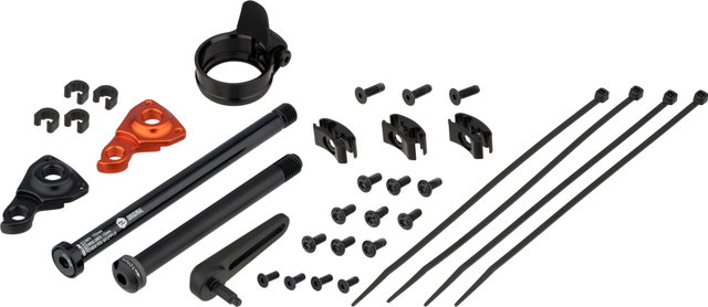 bc original Kit de Cadre Gravel Flint 28" - schwarz | S | Axe Traversant 12 mm