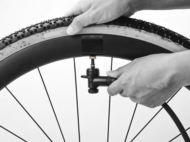 Topeak Válvula TurboFlow + Kit RapidHead - black | Válvula Presta (SV)