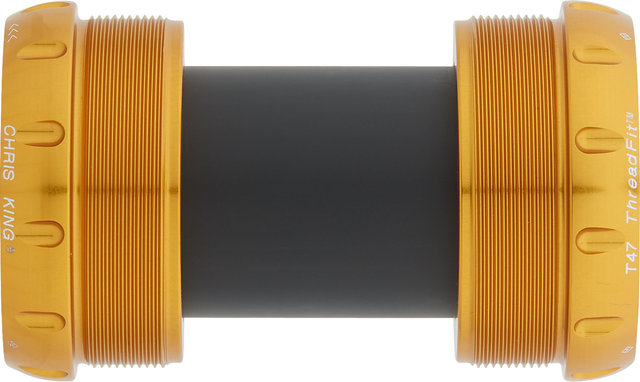 Chris King Rodamiento interior ThreadFit T47 - 30x - gold/T47