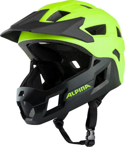 Alpina Rupi Fullface Kinderhelm - be visible matt | 50 - 55 cm