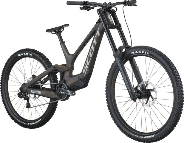 Scott Gambler 10 Carbon 29"/27.5" mountain bike - carbon black-crackle bronze | 165,0 mm | M | 52 mm | 29" (front), 27.5" (rear) | 200 mm