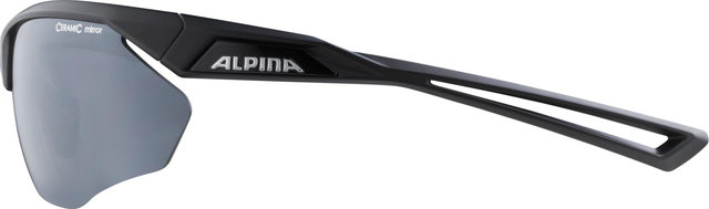 Alpina Nylos HR Sports Glasses - black matte | ceramic mirror black