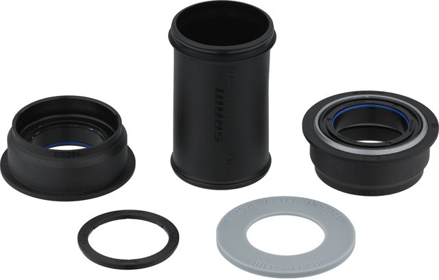 SRAM Boîtier de Pédalier DUB BB386 Road - black/BB386 Evo