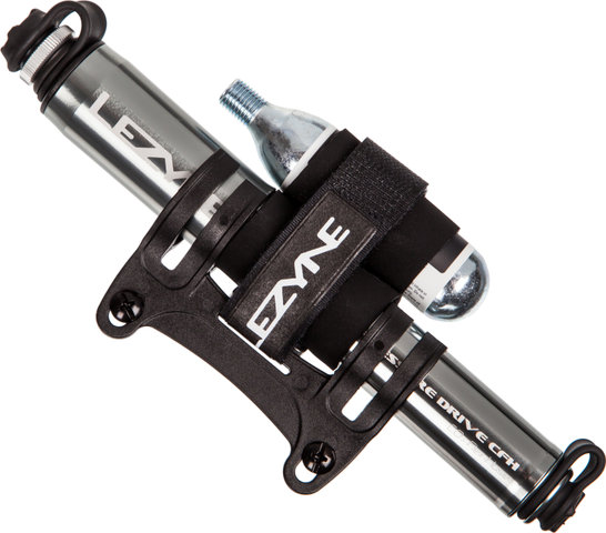 Lezyne Mini-Pompe Hybride Pressure Drive CFH V2 - gris