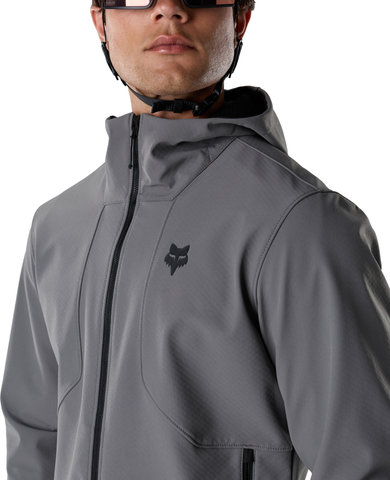 Fox Head Veste à capuche Ranger Fire - pewter | S