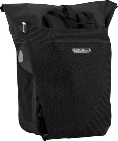 ORTLIEB Vario High-Vis QL2.1 Rucksack-Fahrradtasche Hybrid - black reflective/26000 ml