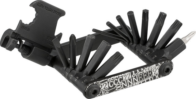 CONTEC Pocket Gadget F22 Stealth Multifunktionswerkzeug - schwarz