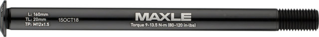 RockShox Axe Traversant Arrière VTT Maxle Stealth - black/12 x 142 mm, 160,0 mm