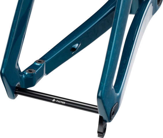 Factor Hanzo Time Trial Frameset - pearl green/L/12 mm Thru Axle