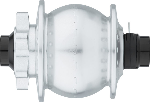 SON Hub dynamo - silver-anodised/36 hole