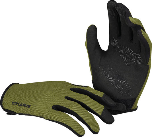 iXS Carve Digger Ganzfinger-Handschuhe - olive/S