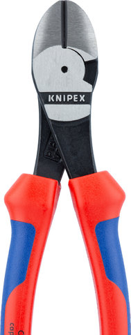 Knipex High Power Side Cutting Pliers - red-blue/180 mm