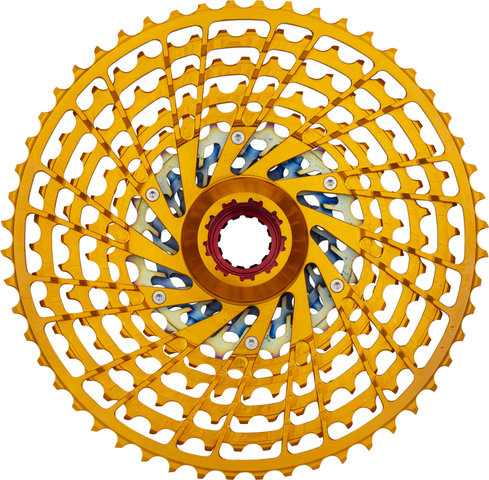 KCNC MTB 12-fach Kassette - oilslick-orange/9-52