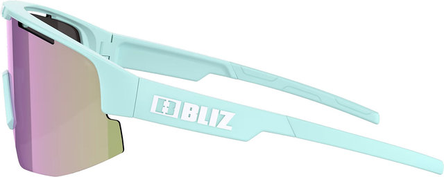 Bliz Lunettes de sport Matrix Small - matte pastel mint/brown-rose