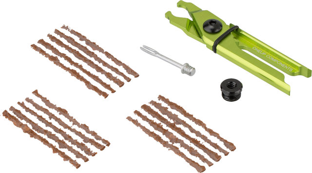 OneUp Components Set de parches y pinzas EDC Plug & Pliers - green
