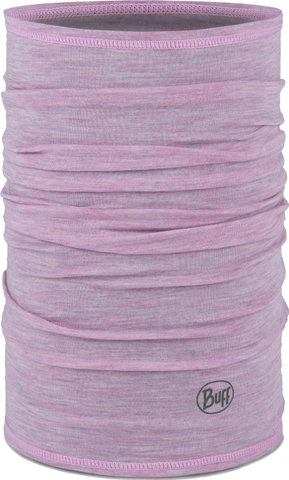 BUFF Écharpe multifonction légère en laine mérinos - solid pansy/universal