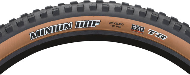 Maxxis Pneu Souple Minion DHF Dual EXO WT TR Skinwall 29+ - skinwall/29 /66 /66-622/2.6 