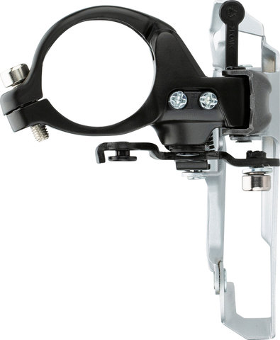 Shimano Altus FD-M371-6 66-69° 3-/9-speed Front Derailleur - black/High Clamp (Clamp)