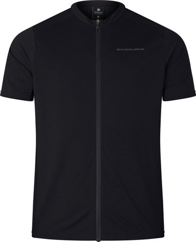 Endura Loop S/S Zipped Trikot - black/M