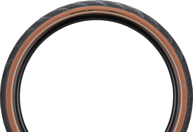 Schwalbe Cubierta plegable Marathon Efficiency Evolution ADDIX Race 28" - negro-transparent skin/28 /55 /55-622/2.15 