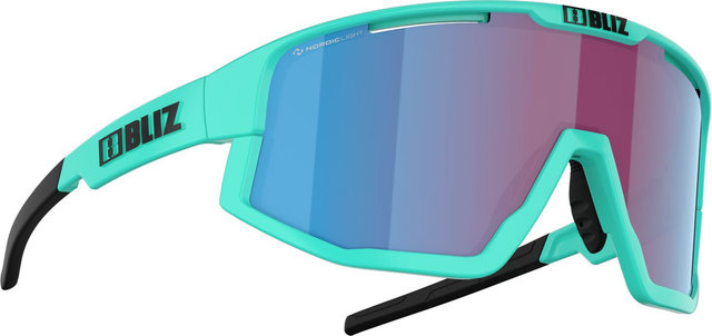 Bliz Fusion Nano Optics Nordic Light lunettes de sport - matte turquoise/rose-violet-blue