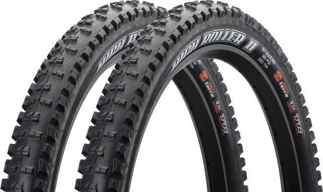 Maxxis Highroller II+ 3C MaxxTerra 27.5+ Folding Tyre Set - black/27.5 /71 mm/71-584/2.8 