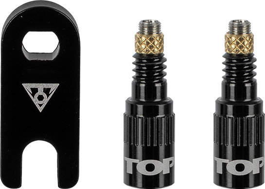 Topeak Adaptateur de valve TurboFlow - black | Valve Presta (SV)