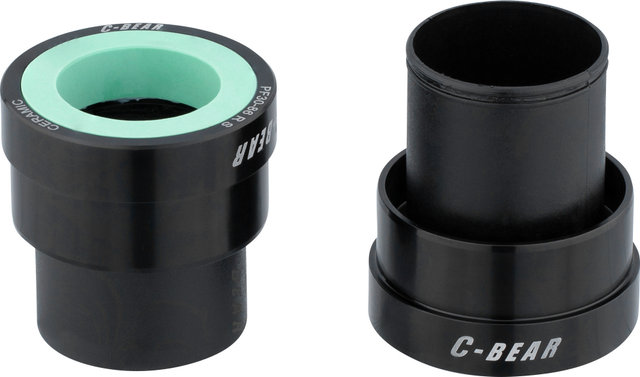 C-BEAR PF30 SRAM DUB Race Bottom Bracket, 46 x 68 mm - black/Press Fit PF30