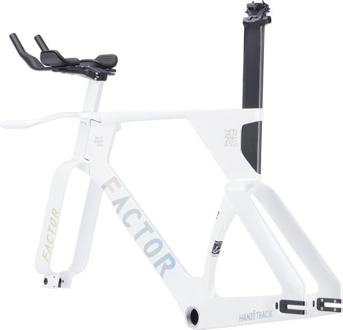 Factor Hanzo Track Rahmenkit mit Zero Track Laufradsatz - white/M/L/46 mm